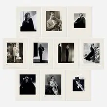 Edward Steichen, In the Studio portfolio, gelatin silver print, toned gelatin silver print