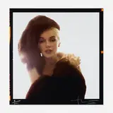Bert Stern, Marilyn Monroe in Fur Hat, C-print mounted to Gator board