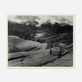 Ansel Adams, Pasture, Sonoma Count, Hills, California, gelatin silver print