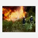 Gregory Crewdson, Untitled (burning house), C-print
