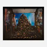 Untitled (Flower Mound) (from the Twilight series) by Gregory Crewdson, 1999, laser direct C-print mounted to aluminum in artist's frame, sold Oct 2024