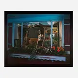 Untitled (Girl in Window) (from the Twilight series) by Gregory Crewdson, 1999, laser direct C-print mounted to aluminum in artist's frame, sold Oct 2024