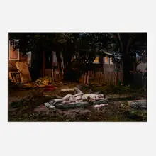 Gregory Crewdson, Untitled (Backyard Romance) (from the Beneath the Roses series), 2004, digital C-print