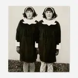 Sandro Miller, Diane Arbus / Identical Twins, Roselle, New Jersey (1967) (from the Malkovich, Malkovich, Malkovich: Homage to Photographic Masters series), 2014, archival pigment print