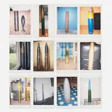 Peter Piller, Twelve works from the Deko + Munition series, C-print