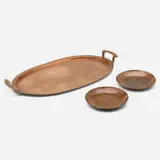Falick Novick and Robert Jarvie, Tray and two dishes