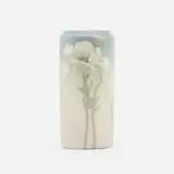 Iris Glaze vase with poppies by Katherine van Horne for Rookwood Pottery, sold Oct 2022