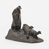 Hans Müller, Shepherd Herding Sheep