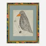 Lee Godie, I am White Peogon and Sommer Hurry [sic] (double-sided work), ballpoint pen, marker, graphite