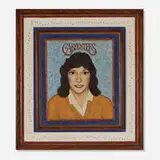 Stephen Warde Anderson, Karen Carpenter, 1992, tempera and acrylic on shade cloth on hardboard on Lauan plywood