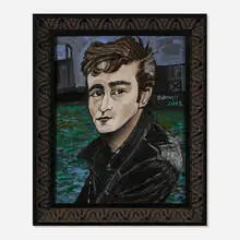 Eileen Doman, John Lennon, 2012, oil on canvas