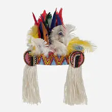 Headdress by James Harold Jennings, sold Oct 2022