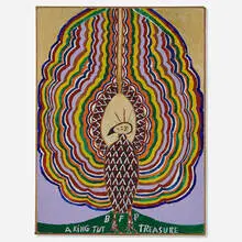 B.F. Perkins, A King Tut Treasure, acrylic on canvas