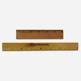 Folk Art, Oversized rulers, wood, paint