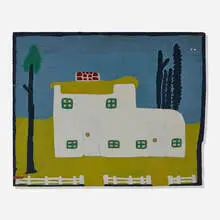 White House by "JT "Jake" McCord"@en, paint on wood, sold Oct 2022