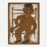 Jimmy Lee Sudduth, Seated Figure