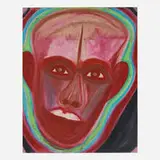 Simon Sparrow, Time, pastel and crayon on paper