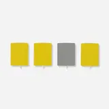 wall sconces, set of four by Charlotte Perriand, 1963, enameled steel, sold Nov 2020
