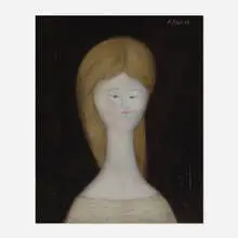 Untitled by Antonio Bueno, c. 1965, oil on canvas, sold Nov 2020