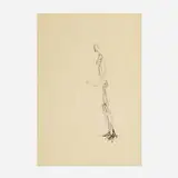 Alberto Giacometti, Homme debout (from L'Atelier d'Alberto Giacometti), 1957, lithograph