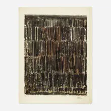 Cesar, Arrachage-Lithographie, 1962, lithograph in colors