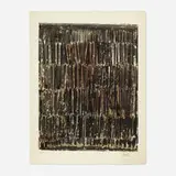 Cesar, Arrachage-Lithographie, 1962, lithograph in colors
