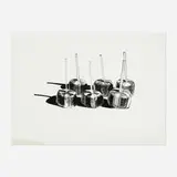 Wayne Thiebaud, Suckers State I, 1968, lithograph