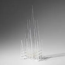 Lillian Florsheim, Untitled (Tree Shards, Q7), 1980, Plexiglas