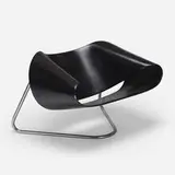 Ribbon chair, model CL9 by Cesare Leonardi and Franca Stagi, 1961, lacquered fiberglass, chrome-plated steel, sold Nov 2020