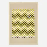 Jim Bray, Colored Dots II, 1970, screenprint on paper