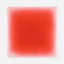 Peter Alexander, Untitled (Red Puff), 2015, urethane