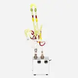 Brian Lee Coleman, Untitled, c. 1975, glass, neon, chrome-plated steel, plastic