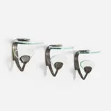 Fontana Arte, coat hooks model 1771, set of three