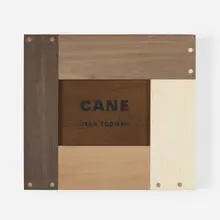 Cane by Martin Puryear, 2000, printed paper, woodcut on Japanese paper, leather, African wenge, Swiss pear, American walnut, sugar maple, sold Nov 2020