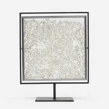 Lichtschleuse by Adolf Luther, 1963, glass fragments encased in glass, enameled steel, aluminum, sold Nov 2020
