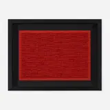 Bernard Aubertin, Tableau clous, 1968, nails, wood, paint