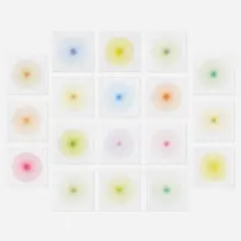 Untitled (eighteen works) by Tricia Rumbolz, 2017, ink on paper, sold Nov 2020