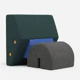 Os & Oos, Keystone chair, 2014, upholstery, ash