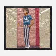 Taylor Childs, Bling Culture, c. 2010, sewn fabric, thread