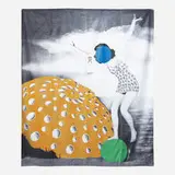 WOW (Works on Whatever) Project Beach Towel by John Baldessari, 2013, digital print on brushed cotton towel, sold Nov 2020