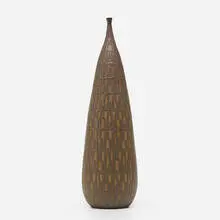 Clyde Burt, vessel, c. 1965, glazed earthenware