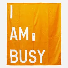 Rirkrit Tiravanija, WOW (Works on Whatever) Project Beach Towel, 2012, digital print on brushed cotton towel