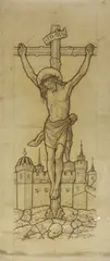 George Daniels (1854-1940) Designs for stained glass 1. Hengrave Hall Chapel by George Daniels, 1929, sold Jul 2021