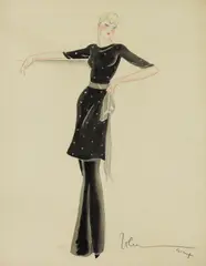 John Guida, Untitled, 1897, pencil and watercolour paper size 70.5 x 50cm .