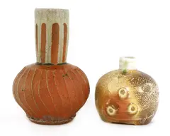 Marcus O'Mahoney, 'Marcus O'Mahoney (b.1952), a stoneware bottle vase