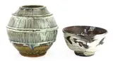 Mike Dodd, Mike Dodd (b.1943), a stoneware vase