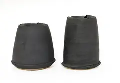 Dan Kelly, Dan Kelly (b.1953), two stoneware vases