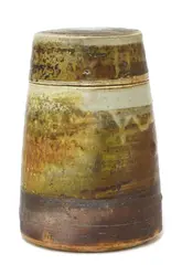 Mary Rich, Mary Rich (b.1940), a lidded stoneware jar