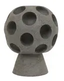 Gillian Montegrande, Gillian Montegrande (b.1960), an unglazed Vulcan stoneware vase
