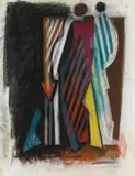 Hans Burkhardt, Untitled (Figures)
